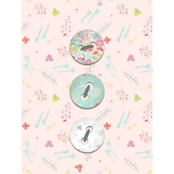 KomarWandbild Minnie Mouse Buttons 50x70 cm