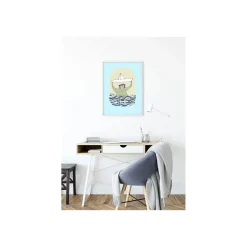 KomarWandbild Paper Ship 50x70 cm