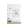 KomarWandbild Scribble Birdy 50x70 cm