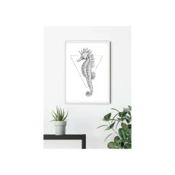 KomarWandbild Sea Horse White 50x70 cm