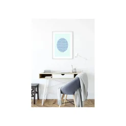 KomarWandbild Shelly Patterns Aqua 50x70 cm