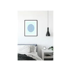 KomarWandbild Shelly Patterns Aqua 50x70 cm