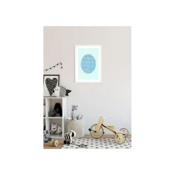 KomarWandbild Shelly Patterns Aqua 50x70 cm