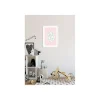 KomarWandbild Shelly Patterns Rose 40x50 cm