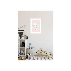 KomarWandbild Shelly Patterns Rose 40x50 cm