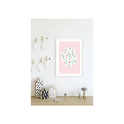 KomarWandbild Shelly Patterns Rose 40x50 cm