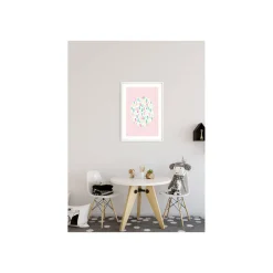 KomarWandbild Shelly Patterns Rose 40x50 cm