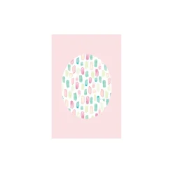 KomarWandbild Shelly Patterns Rose 40x50 cm
