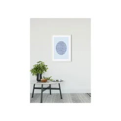 KomarWandbild Shelly Patterns Blue 40x50 cm