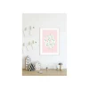 KomarWandbild Shelly Patterns Rose 50x70 cm