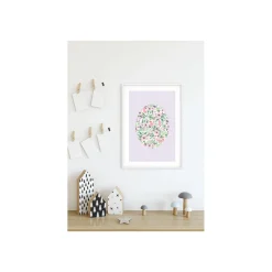 KomarWandbild Shelly Patterns Lavender 50x70 cm