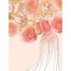 KomarWandbild Sleeping Beauty Roses 40x50 cm