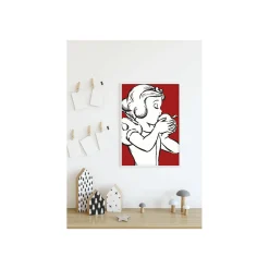 KomarWandbild Snow White Apple Bite red 40x50 cm