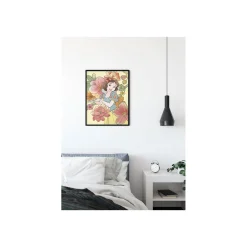 KomarWandbild Snow White Flowers 40x50 cm