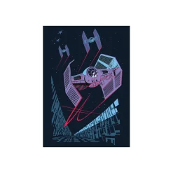 KomarWandbild Star Wars Classic Vector TIE-Fighter 50x70 cm