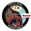 KomarWandbild Star Wars Classic Vector Asteroid Worm 40x50 cm