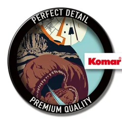 KomarWandbild Star Wars Classic Vector Asteroid Worm 40x50 cm