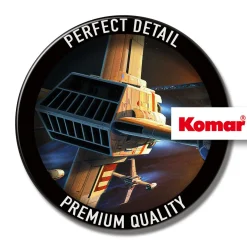 KomarWandbild Star Wars Classic Endor Orbit War 70x50 cm