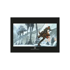 KomarWandbild Star Wars Classic Hoth Battle Ground 70x50 cm