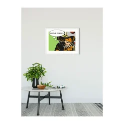 KomarWandbild Star Wars Classic Comic Quote Luke 50x40 cm