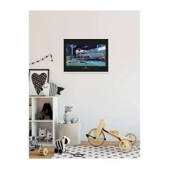 KomarWandbild Star Wars Classic Falcon Hangar 50x40 cm