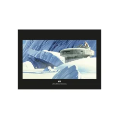 KomarWandbild Star Wars Classic Hoth Echo Base 50x40 cm