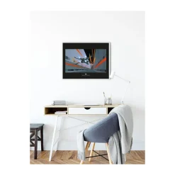 KomarWandbild Star Wars Classic Death Star Trench 70x50 cm
