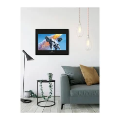 KomarWandbild Star Wars Classic Hoth Battle AT-AT 50x40 cm