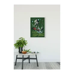 KomarWandbild Star Wars Classic Vector Endor 40x50 cm