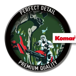 KomarWandbild Star Wars Classic Vector Endor 40x50 cm