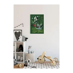 KomarWandbild Star Wars Classic Vector Endor 40x50 cm