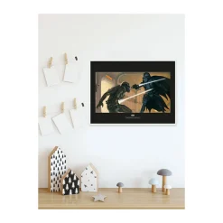 KomarWandbild Star Wars Classic Vader Luke Hallway 50x40 cm