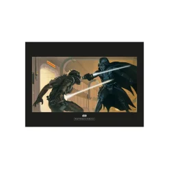 KomarWandbild Star Wars Classic Vader Luke Hallway 70x50 cm