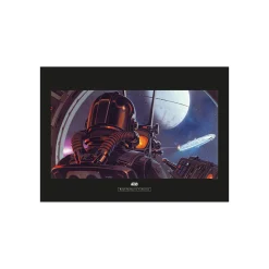 KomarWandbild Star Wars Classic TIE-Fighter Pilot 50x40 cm