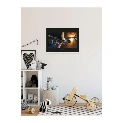 KomarWandbild Star Wars Classic Endor Orbit War 50x40 cm
