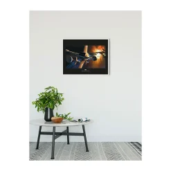 KomarWandbild Star Wars Classic Endor Orbit War 50x40 cm