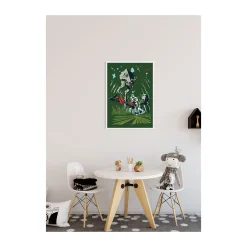 KomarWandbild Star Wars Classic Vector Endor 50x70 cm