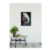 KomarWandbild Star Wars Classic Vector Asteroid Worm 50x70 cm