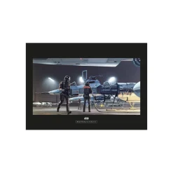 KomarWandbild Star Wars Classic Yavin Y-Wing 70x50 cm