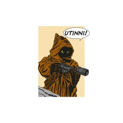 KomarWandbild Star Wars Classic Comic Quote Java 40x50 cm