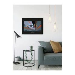 KomarWandbild Star Wars Classic Death Star Trench 50x40 cm