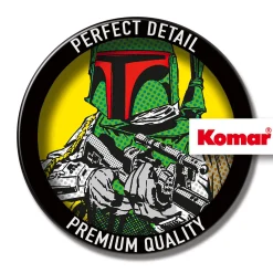 KomarWandbild Star Wars Classic Comic Quote Boba_Fett 50x70 cm