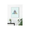 KomarWandbild Triangles Top Blue 50x70 cm