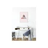 KomarWandbild Triangles Top Red 50x70 cm