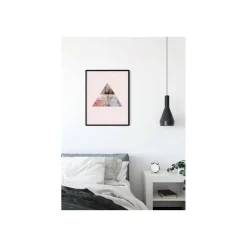 KomarWandbild Triangles Top Red 50x70 cm