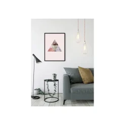 KomarWandbild Triangles Top Red 50x70 cm