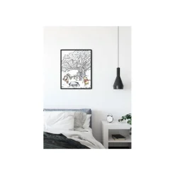 KomarWandbild Winnie the Pooh Playground 50x70 cm