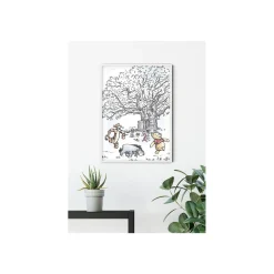 KomarWandbild Winnie the Pooh Playground 50x70 cm