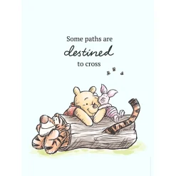 KomarWandbild Winnie the Pooh Path 50x70 cm