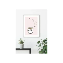 KomarWandbild Winnie the Pooh Hunny Pot 40x50 cm